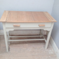 vintage baking table